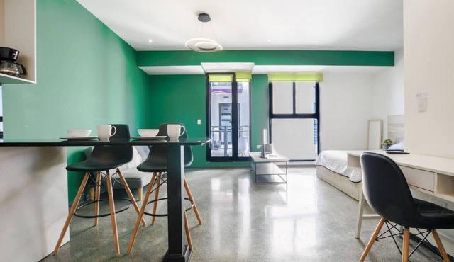 Loft con Cama Matrimonial, Gym + Estacionamiento