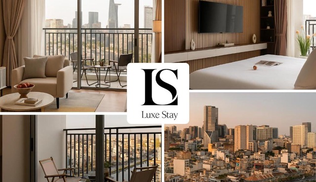 LuxeStay Saigon - Luxury Skyline View Apartments Near District 1