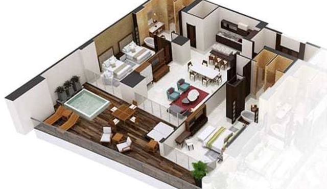 Luxurious Grand Luxxe Presidential 2BR Suite