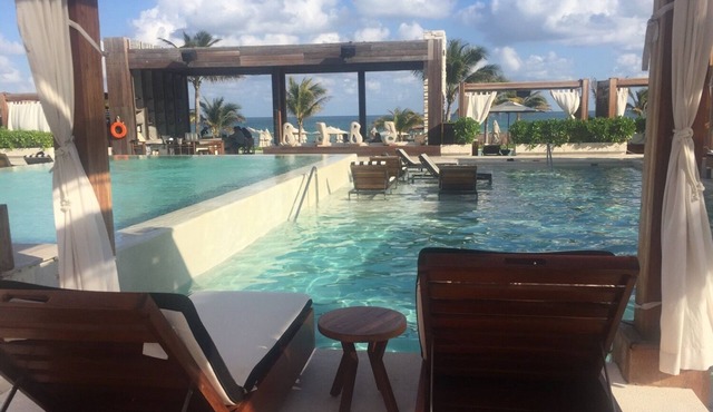Luxurious Grand Luxxe, 2-Bedroom Suite with Kitchen/Living Room, Riviera Mayan