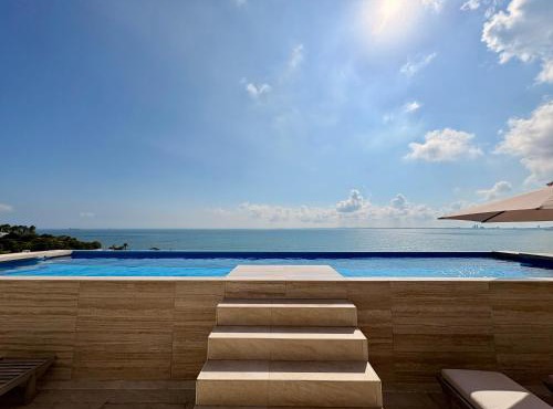Luxury 2-Bedroom Apartment with amazing view - Infinity Pool and Rooftop in Building