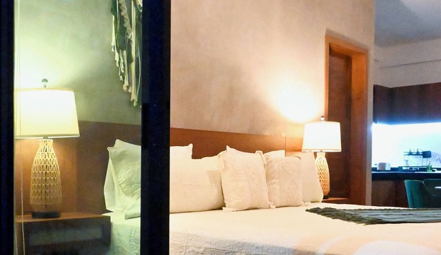 Luxury Apartment 8 minutes walking distance to the beach with Oceanview Rooftop