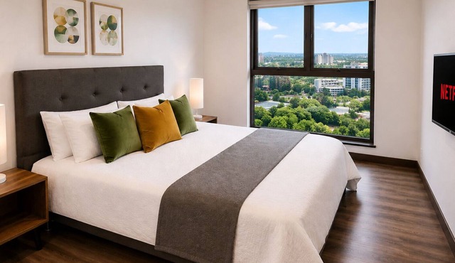 Luxury Polanco City View with Indoor Heated Pool, High speed Internet (200 Mbs)