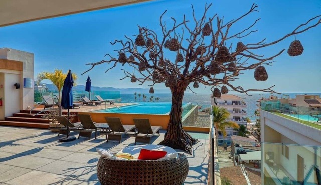 Luxury Studio with Ocean View in Puerto Vallarta
