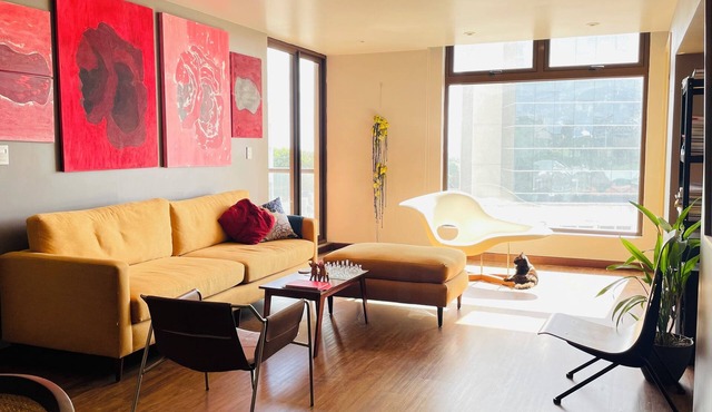 Modern 1-bedroom, beautifully decorated apartment in Guatemala City, zone 10.