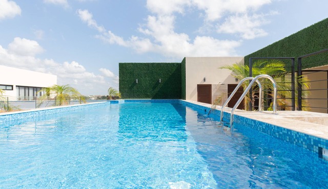 Modern Condo in Lush Aldea Zama, Tulum! Rooftop pool, gym, concierge