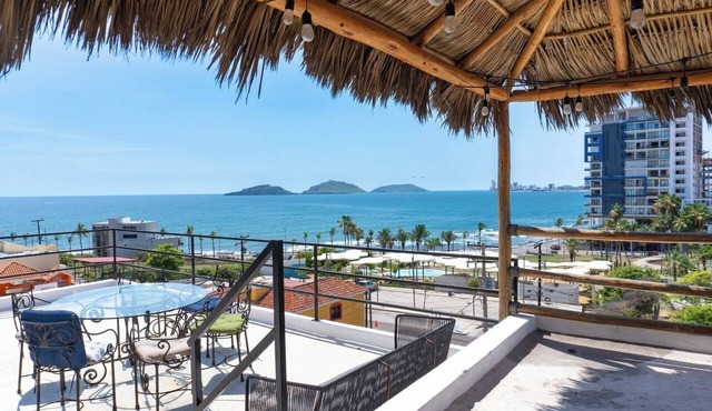 Modern duplex steps from the Malecon and Olas Altas