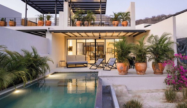 Modern Villa Overlooking Lush National Park