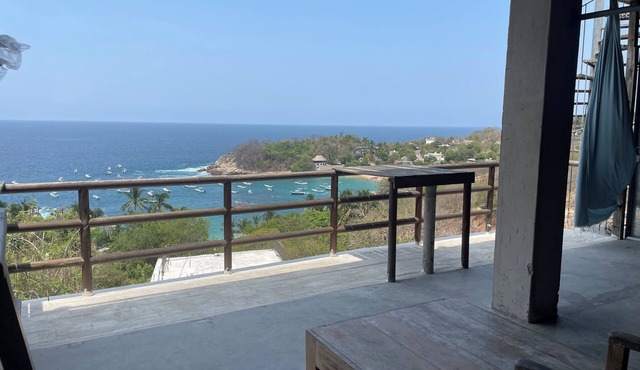 Moderno departamento con alberca en Puerto Escondido
