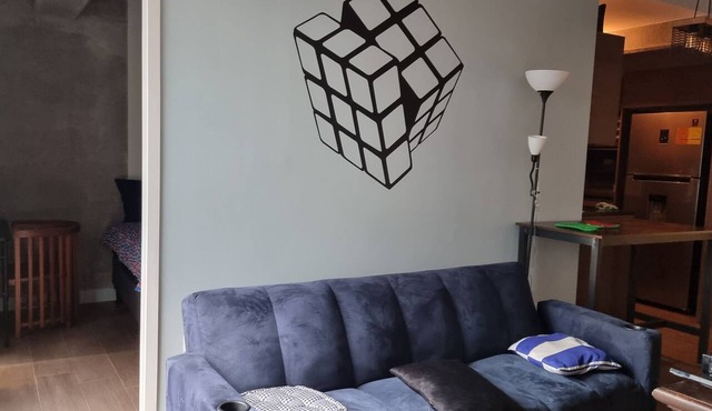 Moderno loft con parqueo en el epicentro artístico de Zona 4 Ciudad de Guatemala