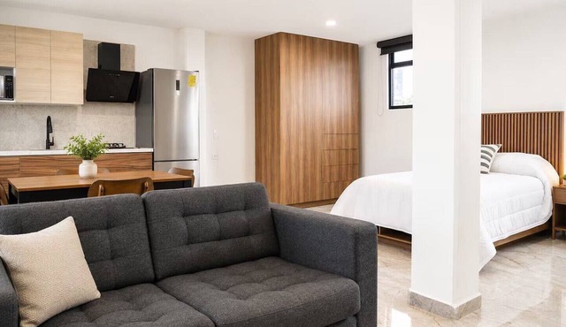 Executive Loft in Downtown San Martín | Wi-Fi | 65" TV