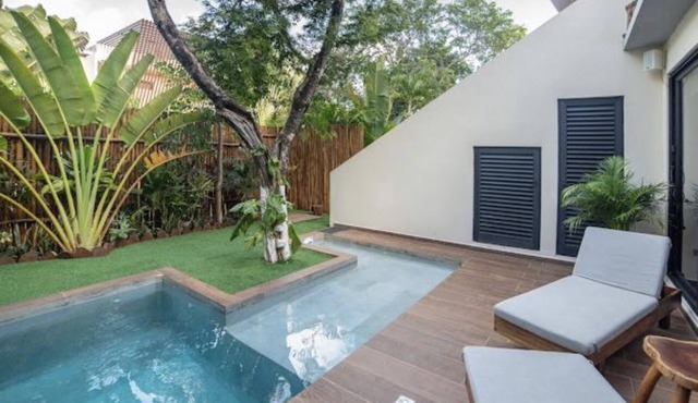 New Villa 4bdr Private Pool & Jacuzzi Tulum Veleta! 10min Beach Access Sleeps 12