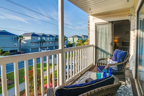 Ocean Access & Balcony: Surfside Beach Condo in Myrtle Beach