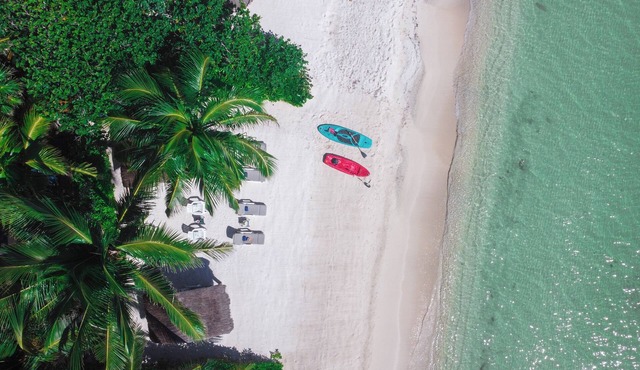 Ocean Walk Casita on Best Tulum Beach. Snorkels, Kayaks, Paddleboards Included