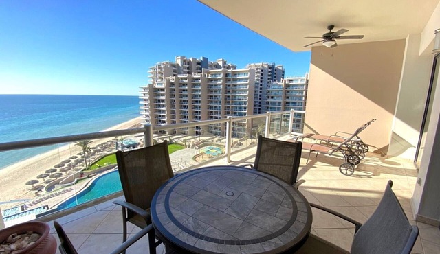 Oceanfront 2‑Bed/2‑Bath at Las Palomas – 2 King Beds, Las Palomas Ocean Front 8th Floor Views! Per.