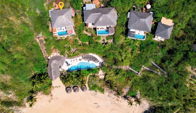 Oceanfront Villa in Gated Community + Amenities
