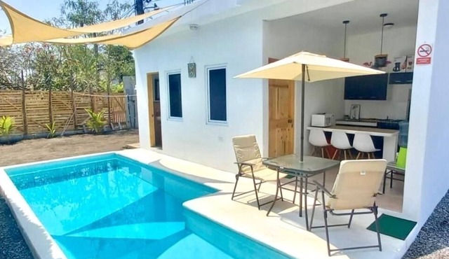 Ola Azul Monterrico Apart-hotel, Cocina y Piscina Privada