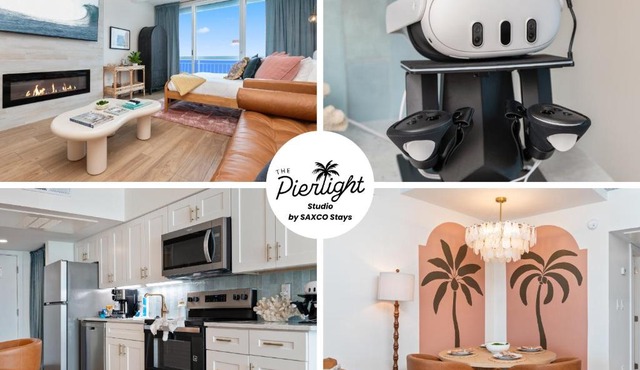 Penthouse Oceanfront Studio VR + Mural + Minibar in Myrtle Beach