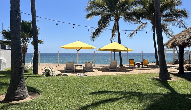 Private beach front villa. Enjoy beach living at it’s best!