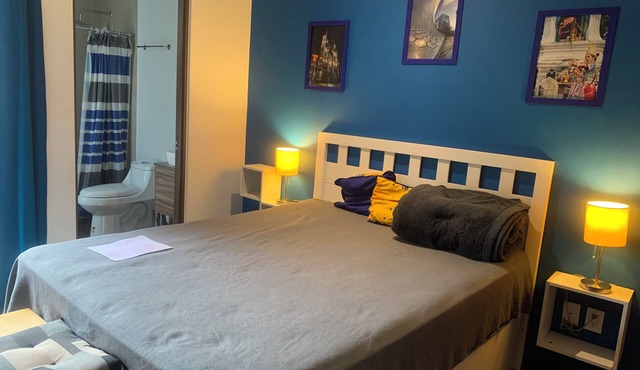 Private room in Lovely 2-bedroom condo in the heart of Ciudad de México