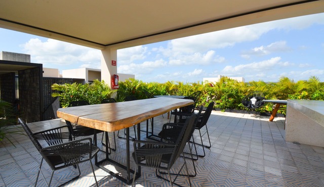 Relax and Recharge: Your Modern Oasis with A/C in Playa del Carmen