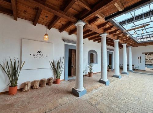 Saktail Colonial Villa with a central patio