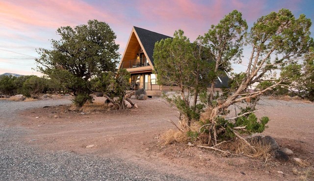 Secluded A-frame with Stunning Desert Views in Torrey, Utah in Torrey