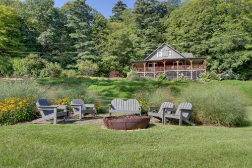 Serene Silver Bay Home on Lake George w/Boat Slip in Silver Bay