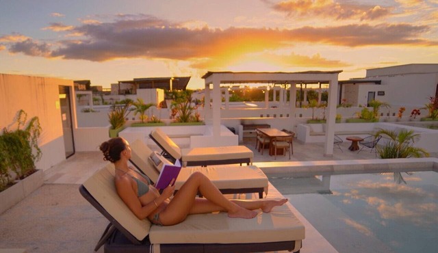 Smartdepas Tulum: Nice 1 BR Apt W/BF, pools, gym