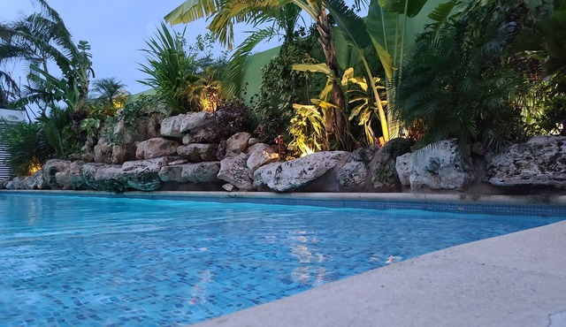 Steps from the beach 3-bedroom plus loft bedroom townhome, WiFi, AC & roof top.