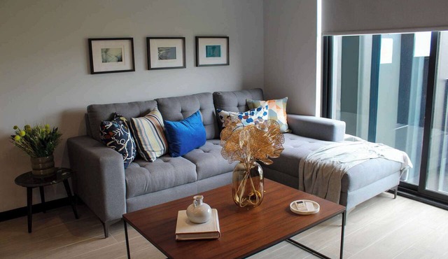Stylish two bedroom apartment with rooftop pool and city views in Guadalajara Country Club
