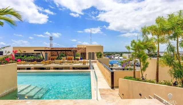 Syrena Rooftop Pool & Gym, Balcony Studio