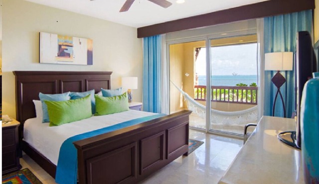 The sleek, contemporary Two Bedroom Suite