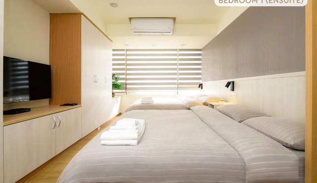 Three Master Bedrooms 4B4b Home 1min to SYS MRT 三主臥4房4衛 1分到國父紀念館站