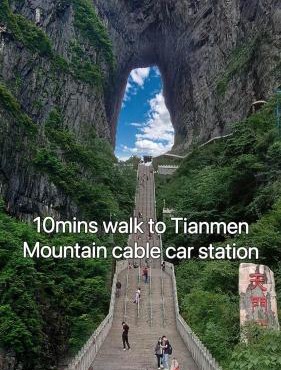 Tianmen cableway Homest ay- Free Pickup, Free custom itineraries & Ticket Service