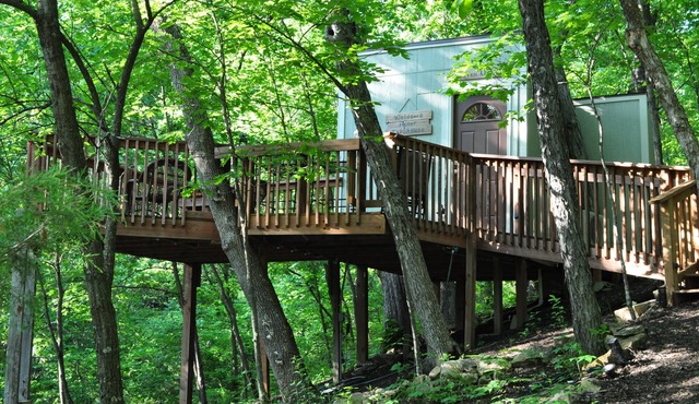 Treehouse with deck in LENEXA