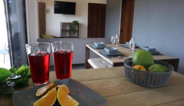 Triton Apartment, ground floor and pool