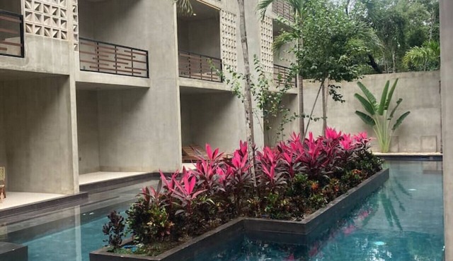 Tulum swim up pool condo