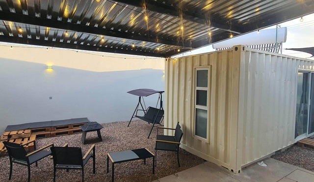 Unique and comfortable container house in Durango.