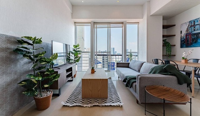 VH | Modern APT | Anáhuac | wifi + 2 BR | 220