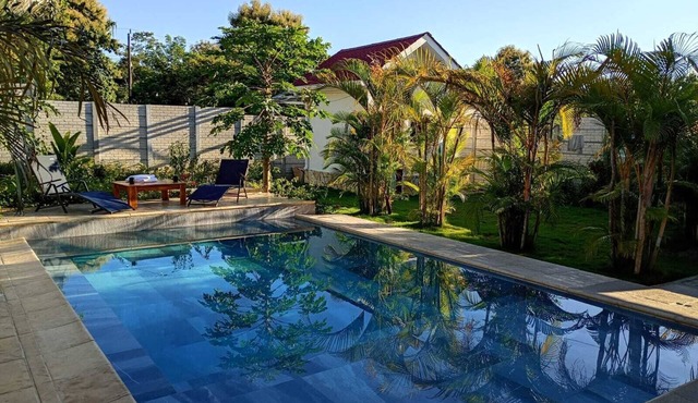 Villa Feliz: Rustic charm meets modern luxury in a 3BR villa with private pool.