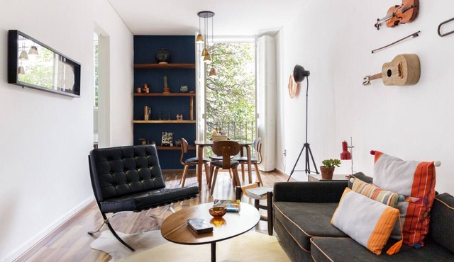 Vintage Apartment with Rooftop - Roma Norte