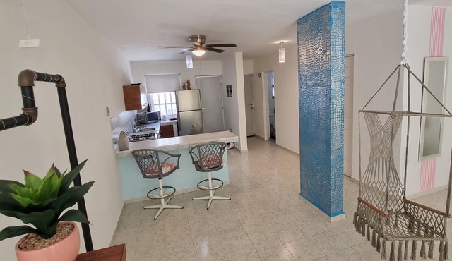 Wonderful home in the heart of Cozumel immerse yourself in our comfortable space