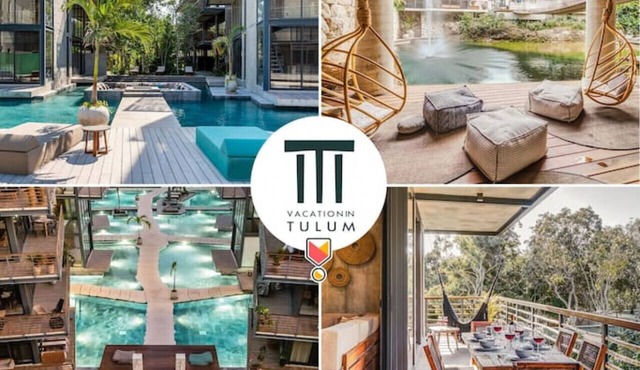 Xalet A301 · 2BR Private Cenote Breathtaking View Rooftop Pools