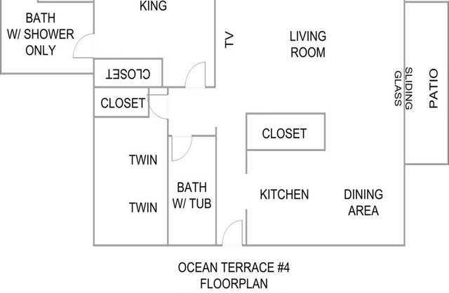 ATLANTIC BREEZE #4 2 bedrooms, 2 bathrooms in Jekyll Island