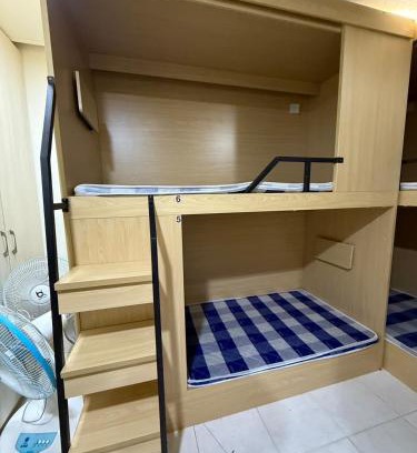 Daan Hostel | 近捷運麟光站的女子上下舖床位