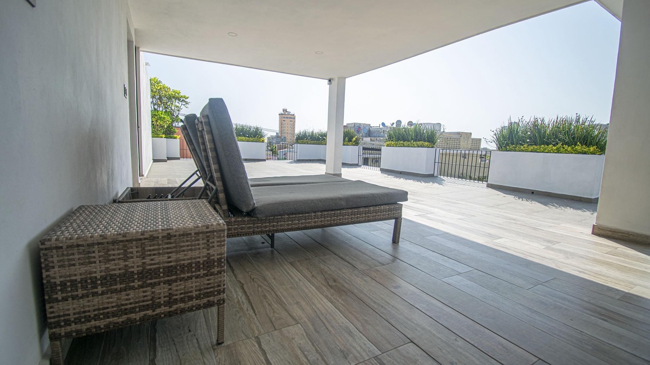 Photo of Patio Balcony in Downtown Mazatlan