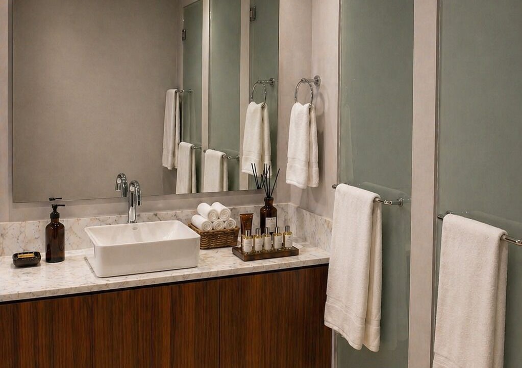 Photo of Bathroom in Flamingos