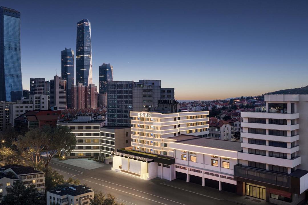 Photo of Buildings in Qingdao City Center