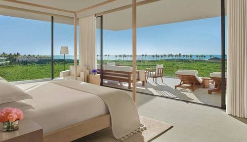 Jade Suite, One Bedroom Suite, 1 King, Ocean View, Plunge Pool, Terrace, Corner Room 
